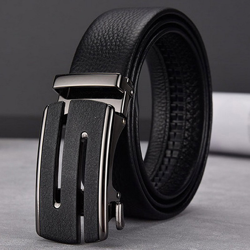 Buckle belt, men's belt, gift leather belt