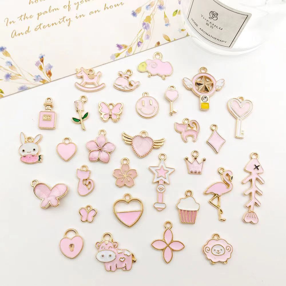 Decoración navideña goteo aceite aleación adornos pulseras orejas colgantes regalos de navidad accesorios diy santa collar Specification image