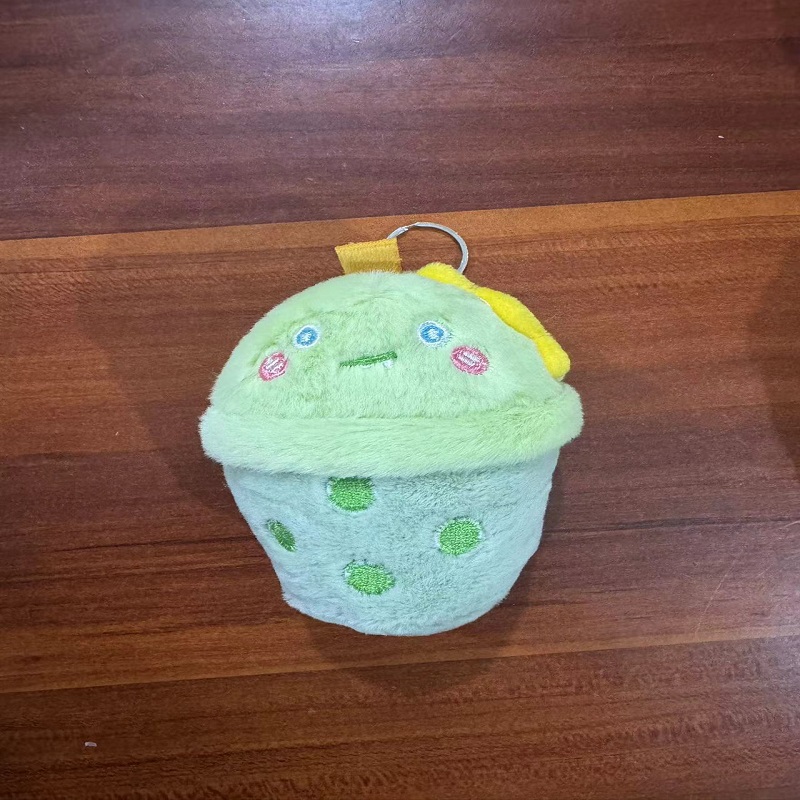Plush toy pendants, small ice cream dolls, couple boys and girls schoolbag hanging accessories, wedding scattering gifts, plush toys Application Scenario