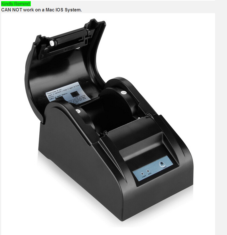 热敏打印机 58mm POS-5890网口打印机小票打印机收银票据详情3
