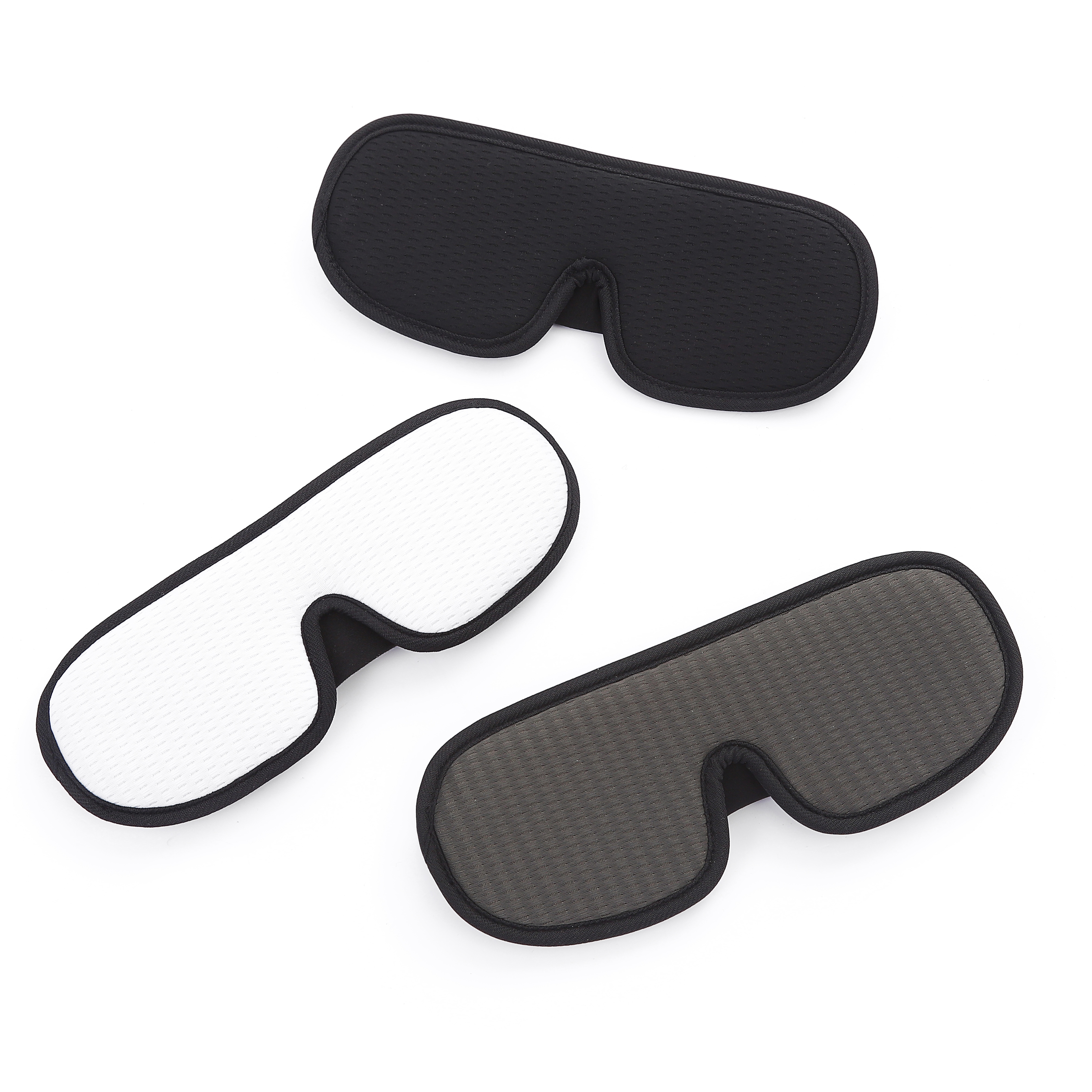 外贸跨境新款3d眼罩遮光轻盈不压眼睡眠眼罩慢回弹护眼罩工厂批发睡眠眼罩眼罩