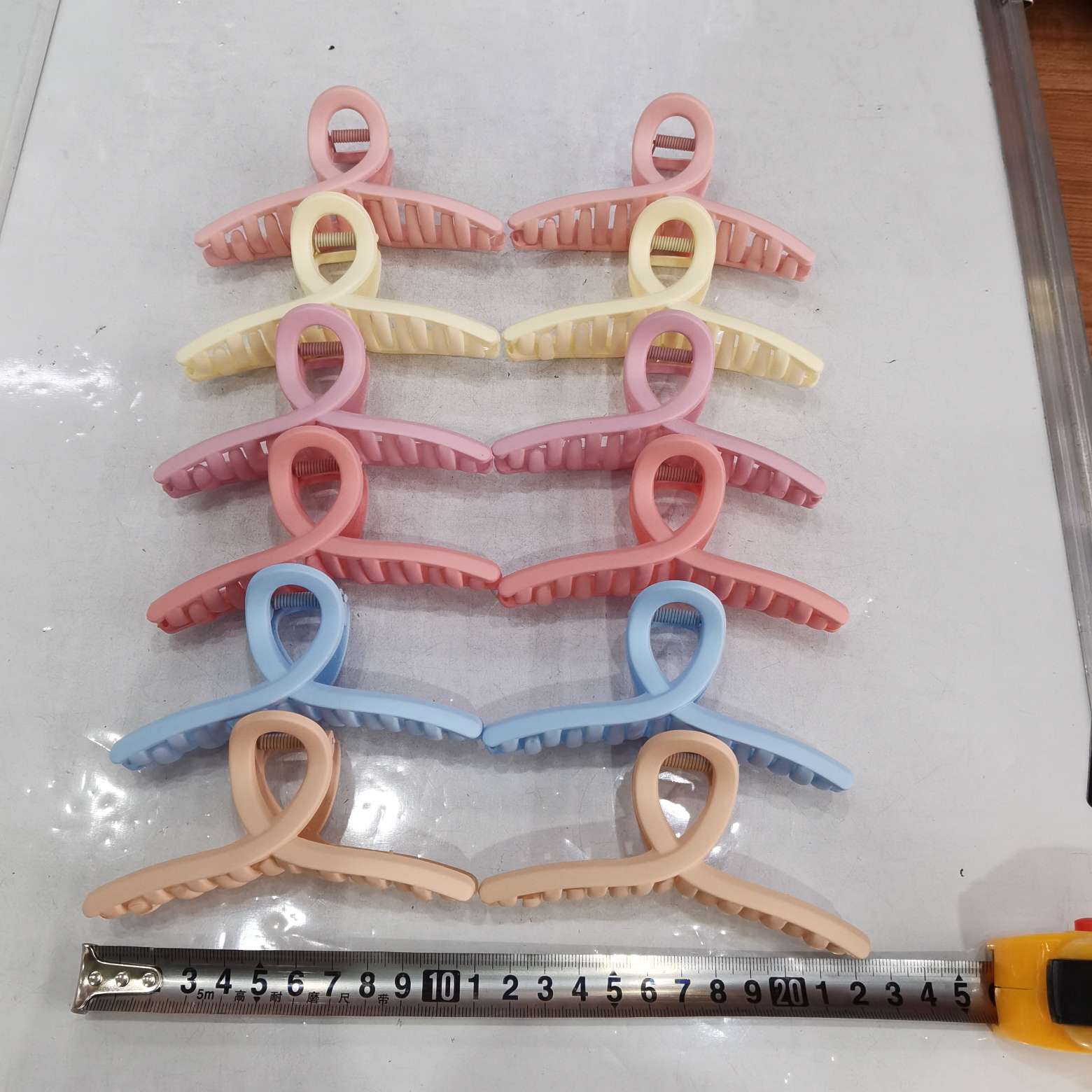 11 cm spring and summer, fresh and clean rubber candy color series new headwear hairpins, cute and simple hairpins, hairpin headwear detail image 2
