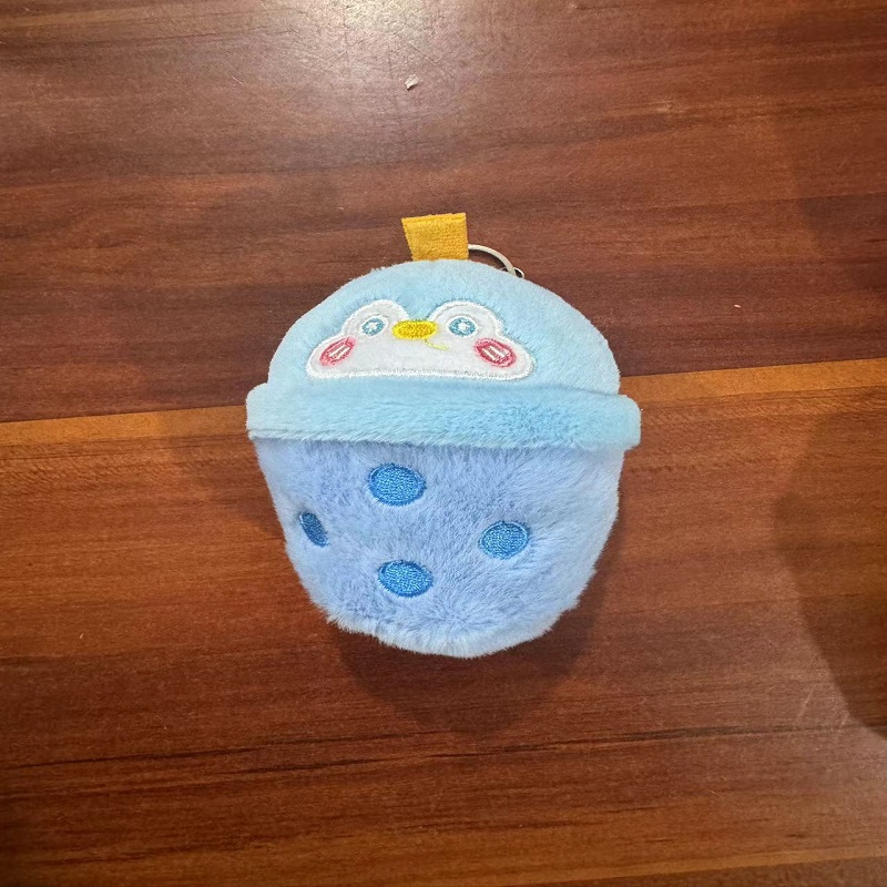 Plush toy pendants, small ice cream dolls, couple boys and girls schoolbag hanging accessories, wedding scattering gifts, plush toys Item Picture