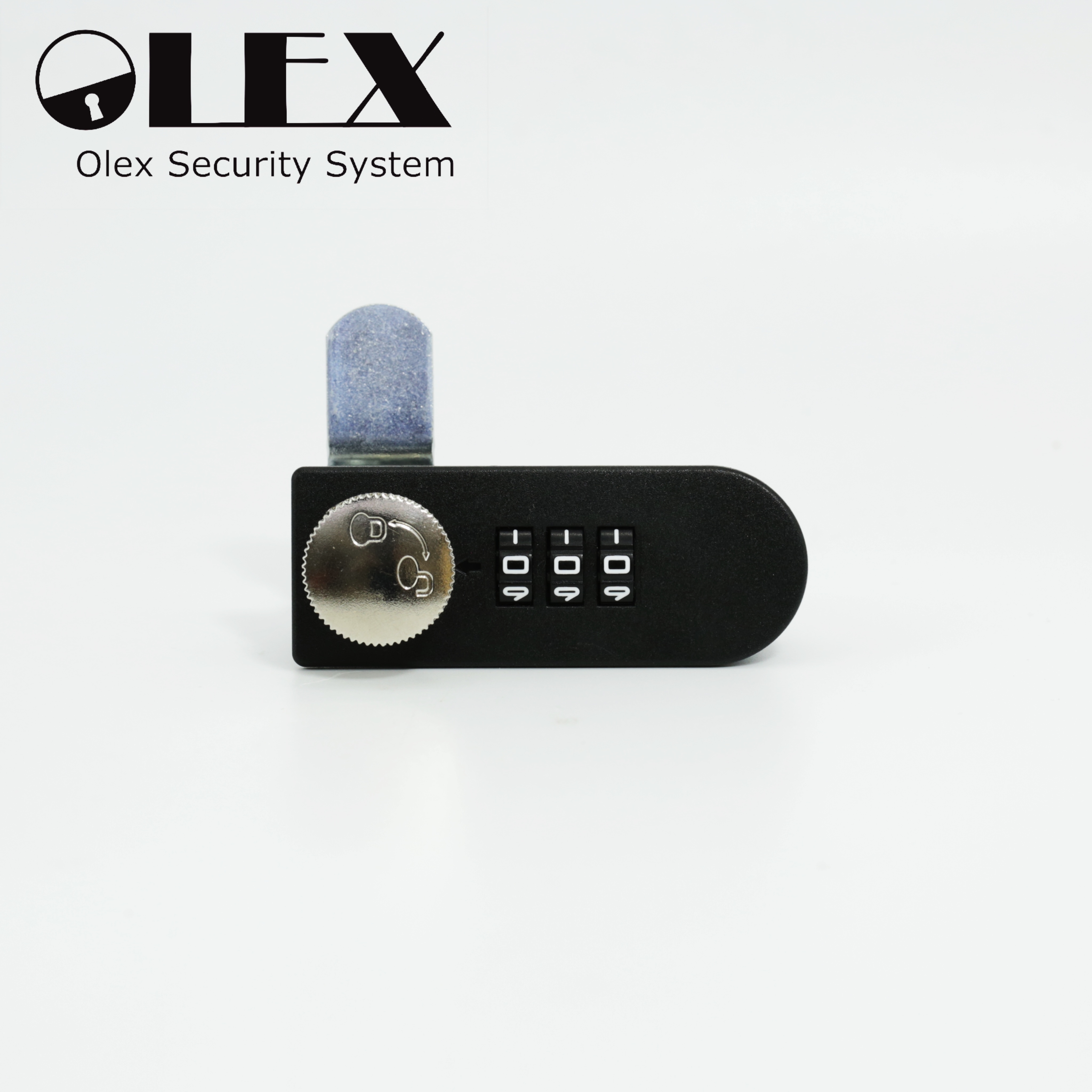 免拉手柜子锁柜门锁抽屉密码锁机械储物柜木柜拨盘密码转舌锁