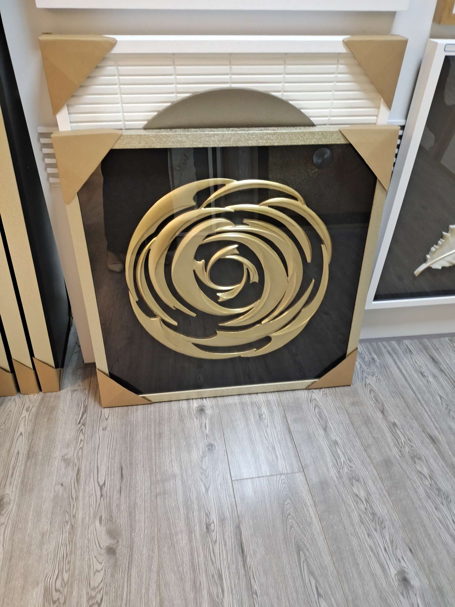 Light luxury best-selling wall decoration hangers, soft furnishings for dining room and living room walls, wall background, and new Chinese-style wall decorations details Picture