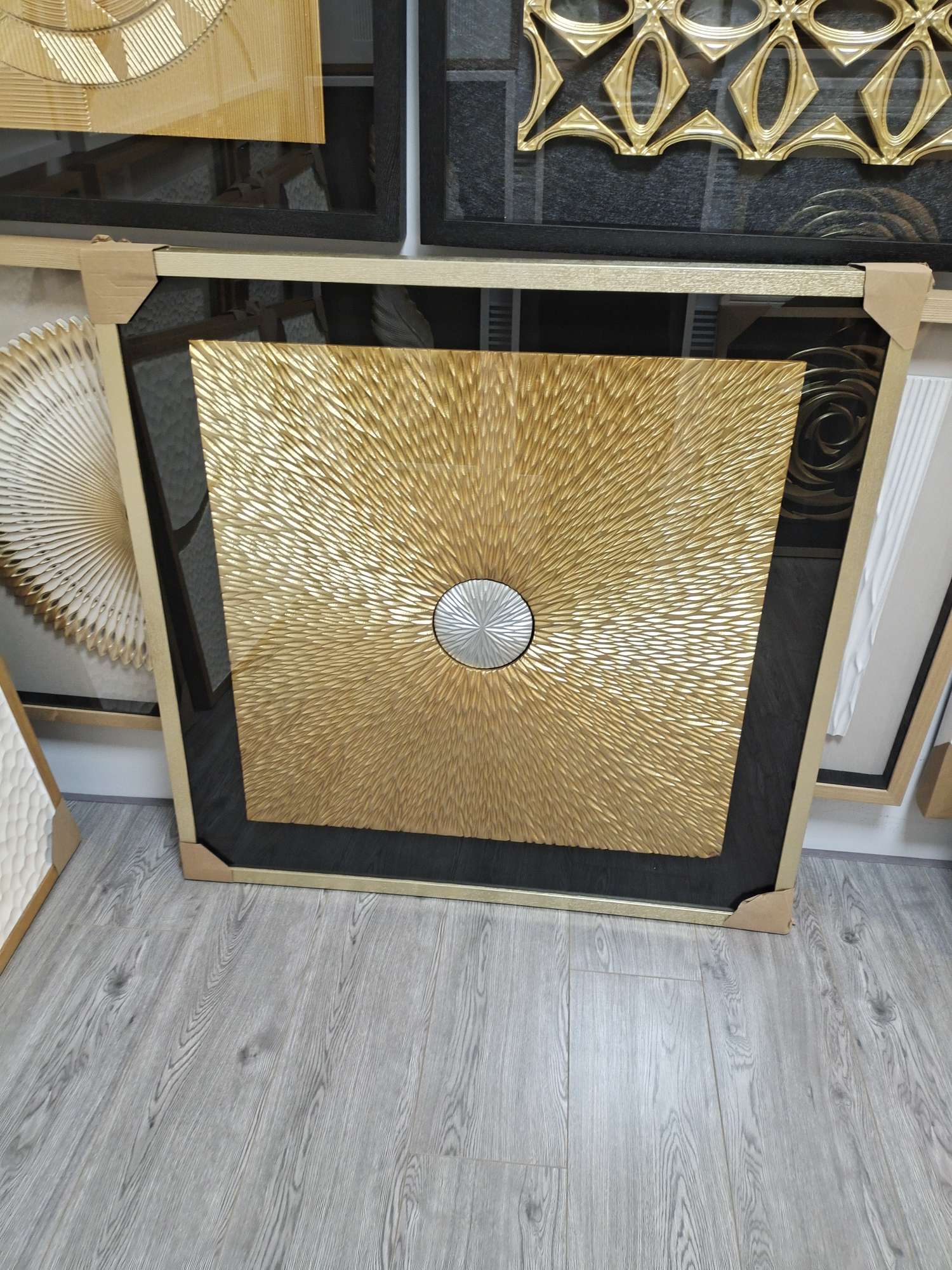 Light luxury best-selling wall decoration hangers, soft furnishings for dining room and living room walls, wall background, and new Chinese-style wall decorations Specification image