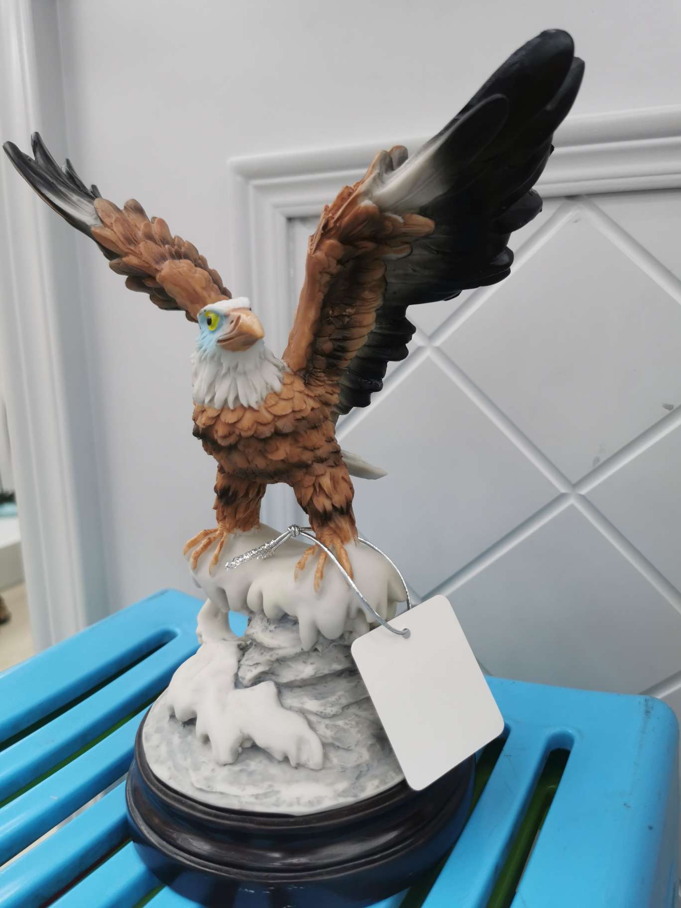 仿真老鹰庭院别墅办公室工艺品动树脂摆件雕塑户外园林田园装饰品详情图3