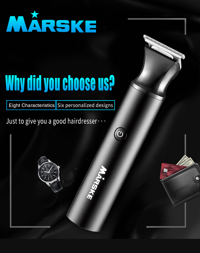 MARSKE MS-5038跨境新款四合一可雕刻修剪鼻毛剃须刀多功能全身水洗详情1