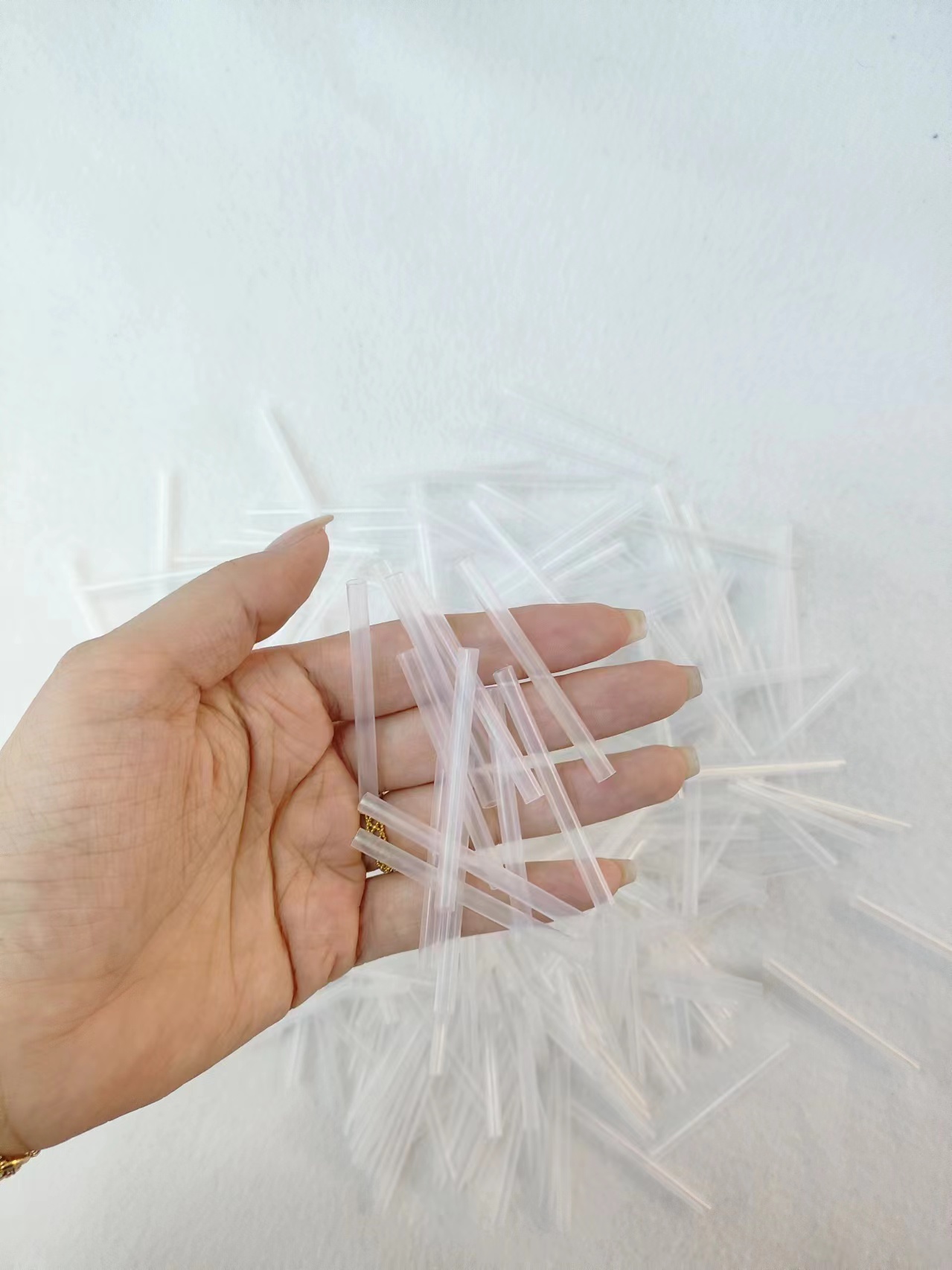 Plastic ethylene tubes, cosmetic brush stoppers, transparent ethylene tube eco-friendly accessories CHENY plastic products details Picture