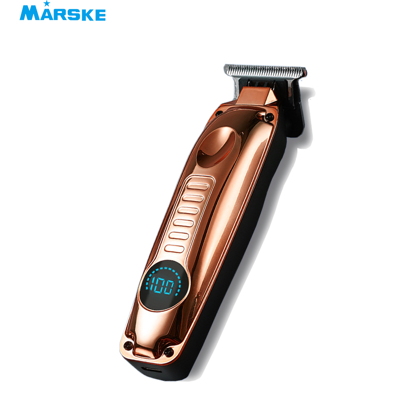 MARSKE MS-5039跨境新款带数显小巧便携可雕刻修剪理发器