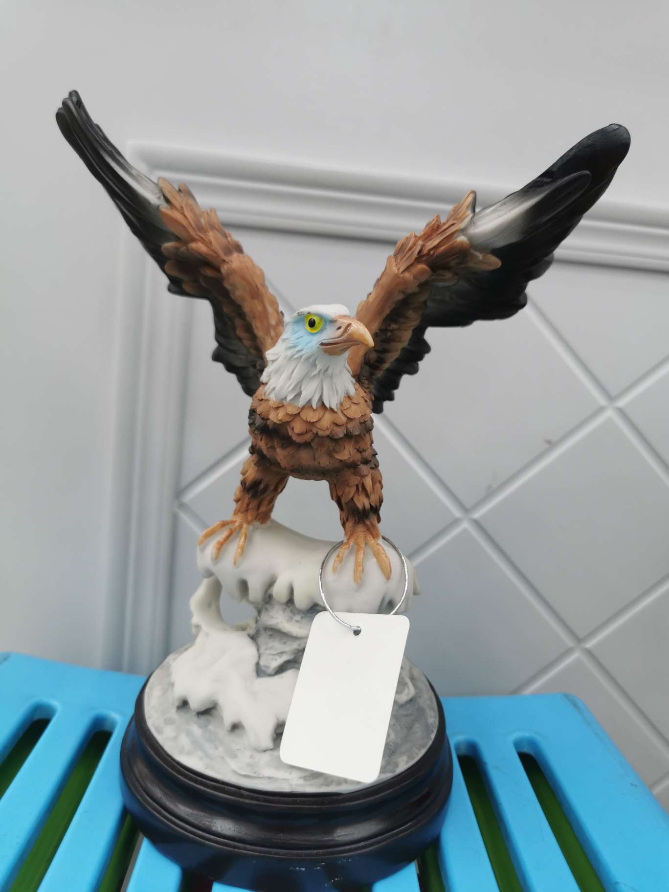 仿真老鹰庭院别墅办公室工艺品动树脂摆件雕塑户外园林田园装饰品