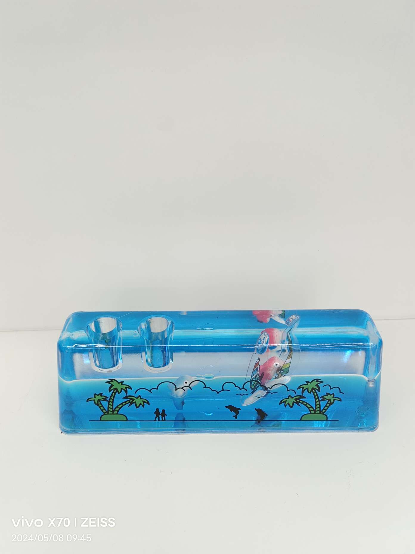 原神主题天然水晶球 工艺品礼品 精致水晶工艺品 水晶收藏品 游戏周边装饰品