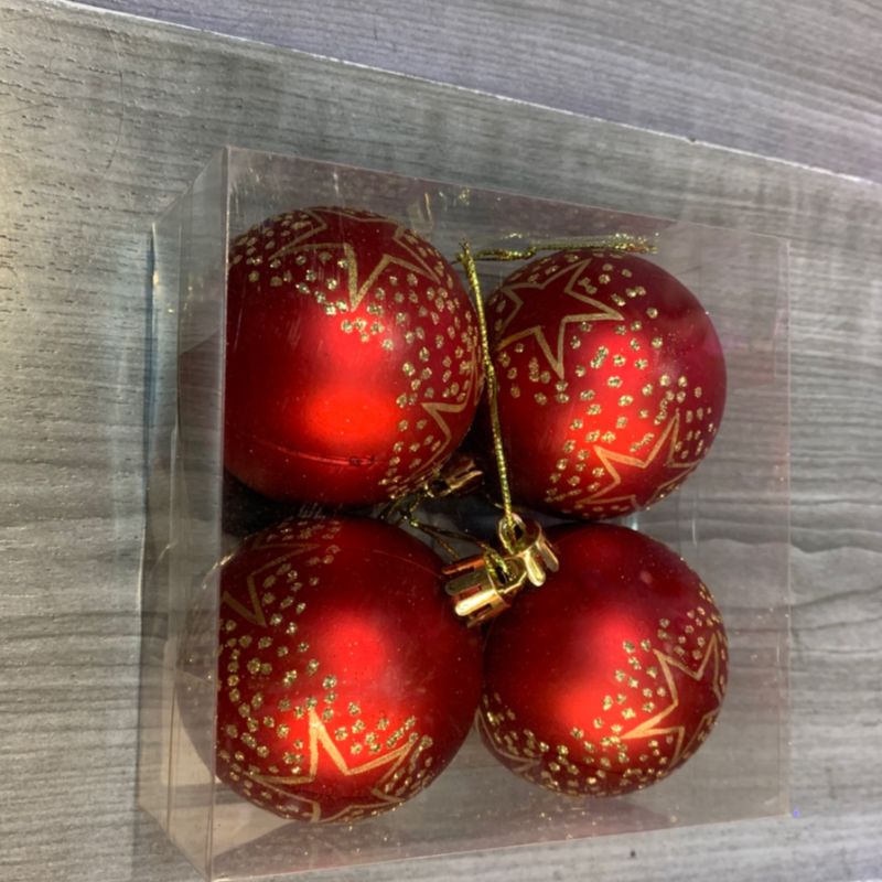 Christmas decorative balls, 5cm matte painted balls Specification image