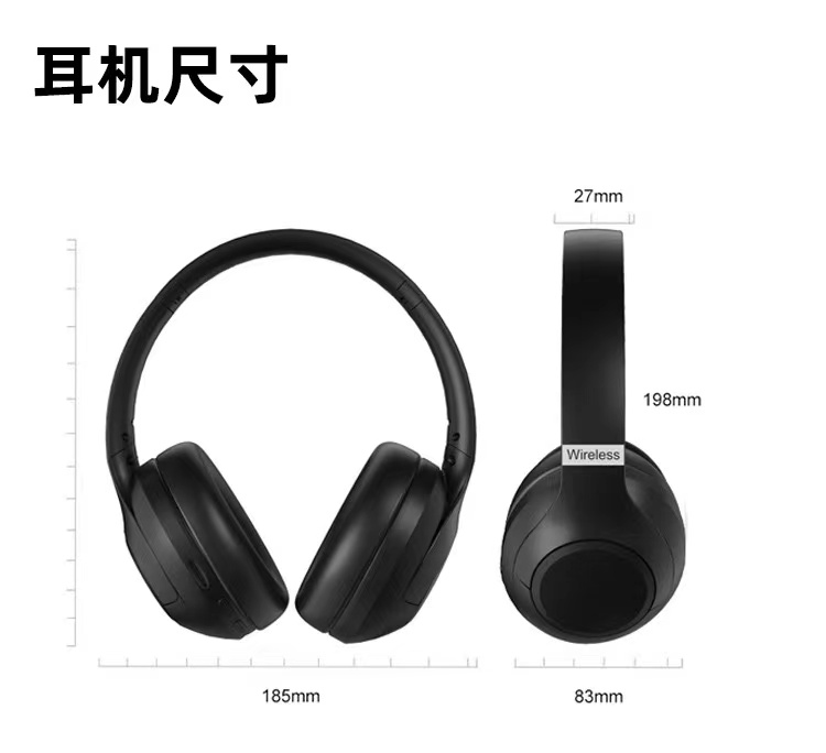 新款XB900头戴式蓝牙耳机 可折叠运动插卡收音耳机立体声无线耳机详情4
