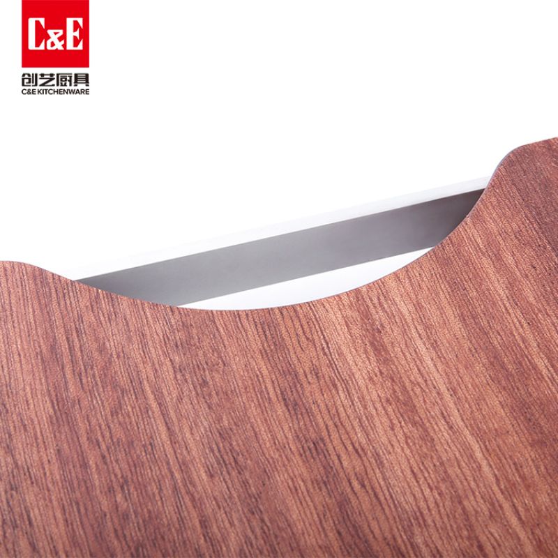 C&E Creative Kitchenware's new ebony wood cutting board is a household anti-corrosion and anti-mold cutting board with a size of 45*30 Item Picture