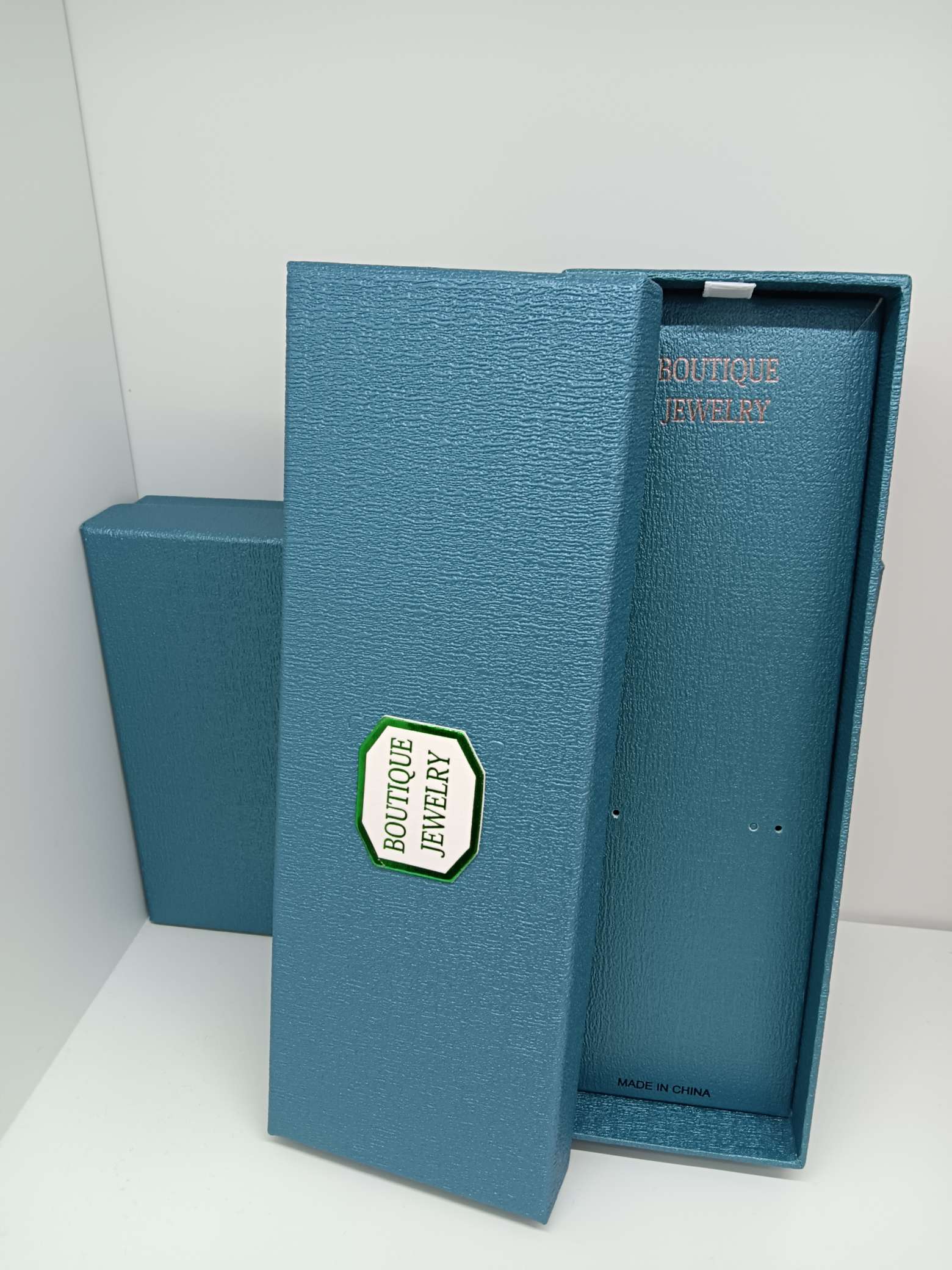 Pearl jewelry box, 6 pairs of stud cards, high-end jewelry packaging tray, elegant jewelry box design, exquisite stud display box packaging, pearl jewelry box detail image 3