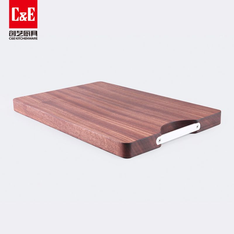 C&E Creative Kitchenware's new ebony wood cutting board is a household anti-corrosion and anti-mold cutting board with a size of 45*30 details Picture