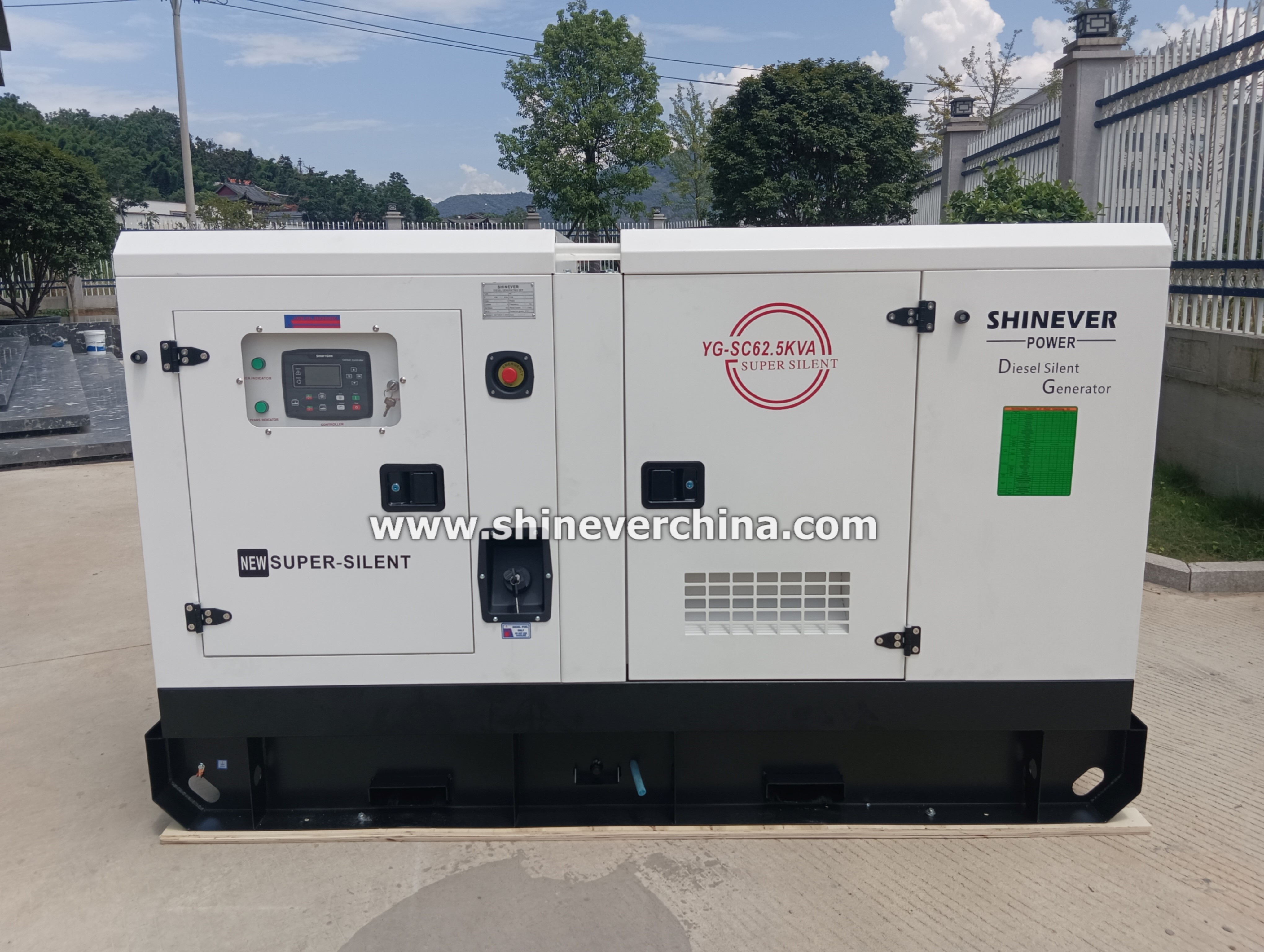 Shinever 柴油发电机组 50KW/62.5KVA 静音款全自动潍柴玉柴发电机 Diesel Generator产品图