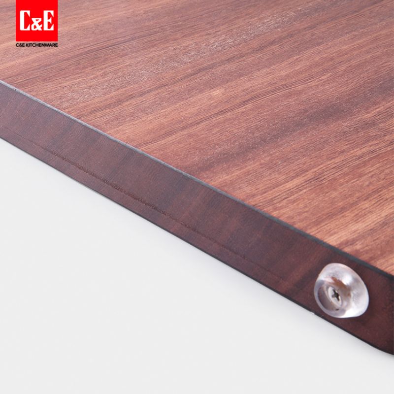 C&E Creative Kitchenware's new ebony wood cutting board is a household anti-corrosion and anti-mold cutting board with a size of 45*30 Application Scenario