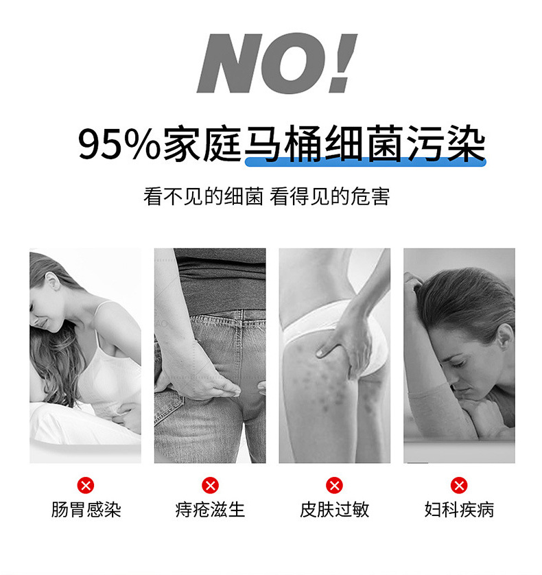 马桶自动杀菌灯UVC紫外线卫生间消毒器家用USB详情图4