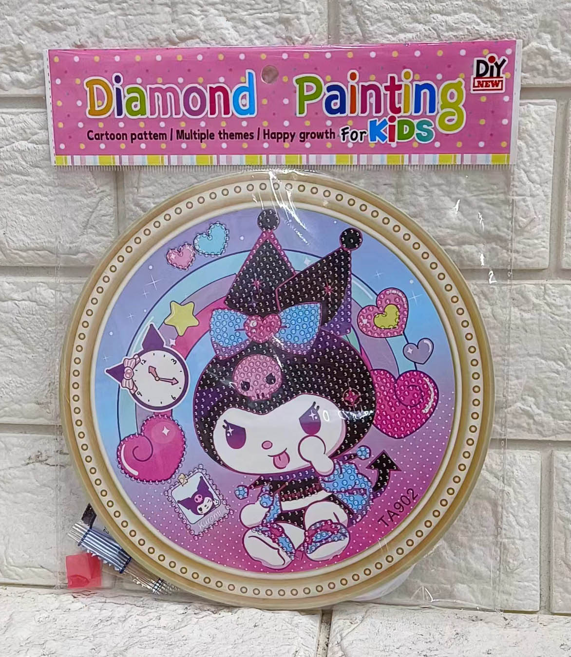 TA round diamond painting details Picture