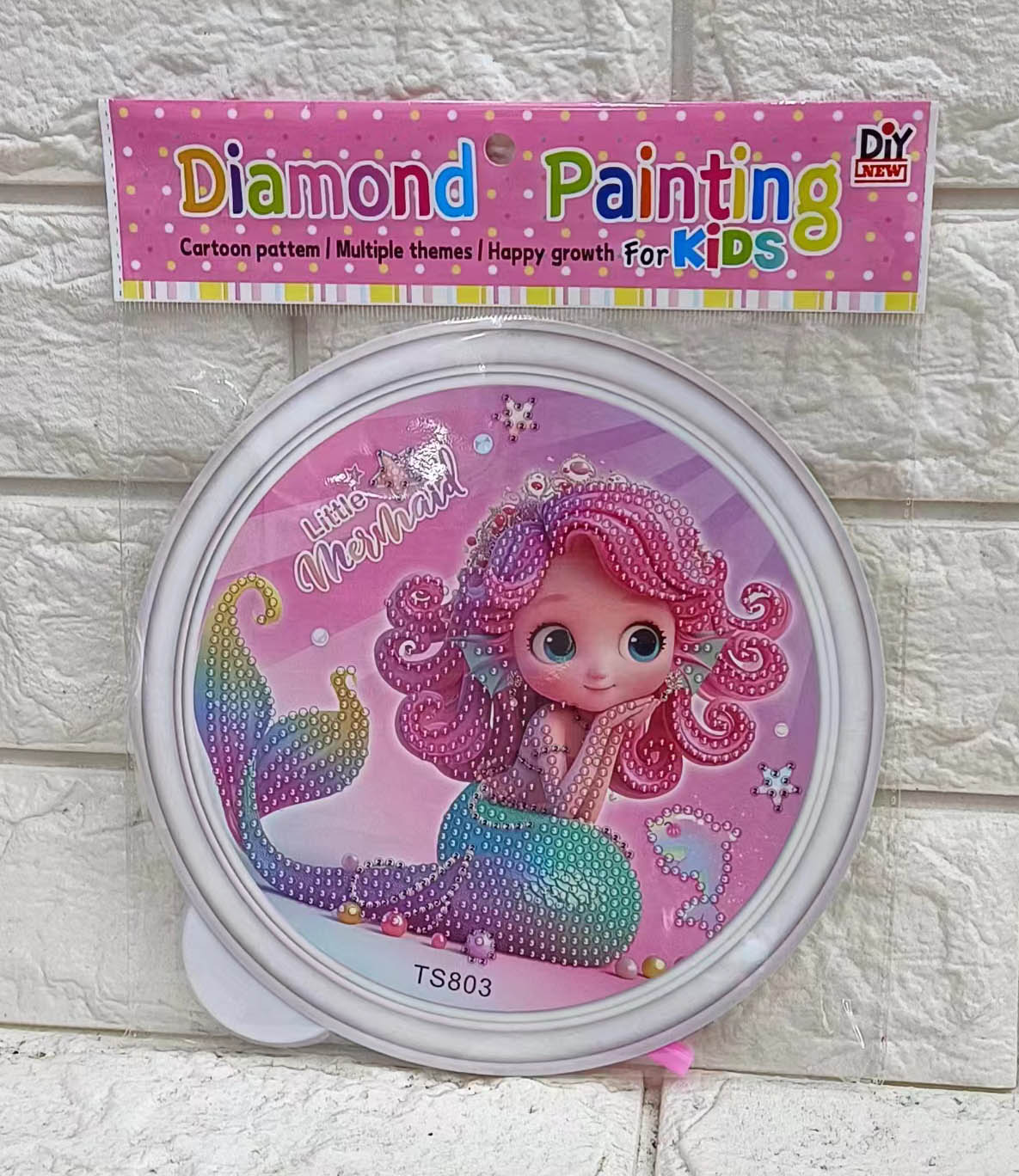 TS Circular diamond painting Specification image