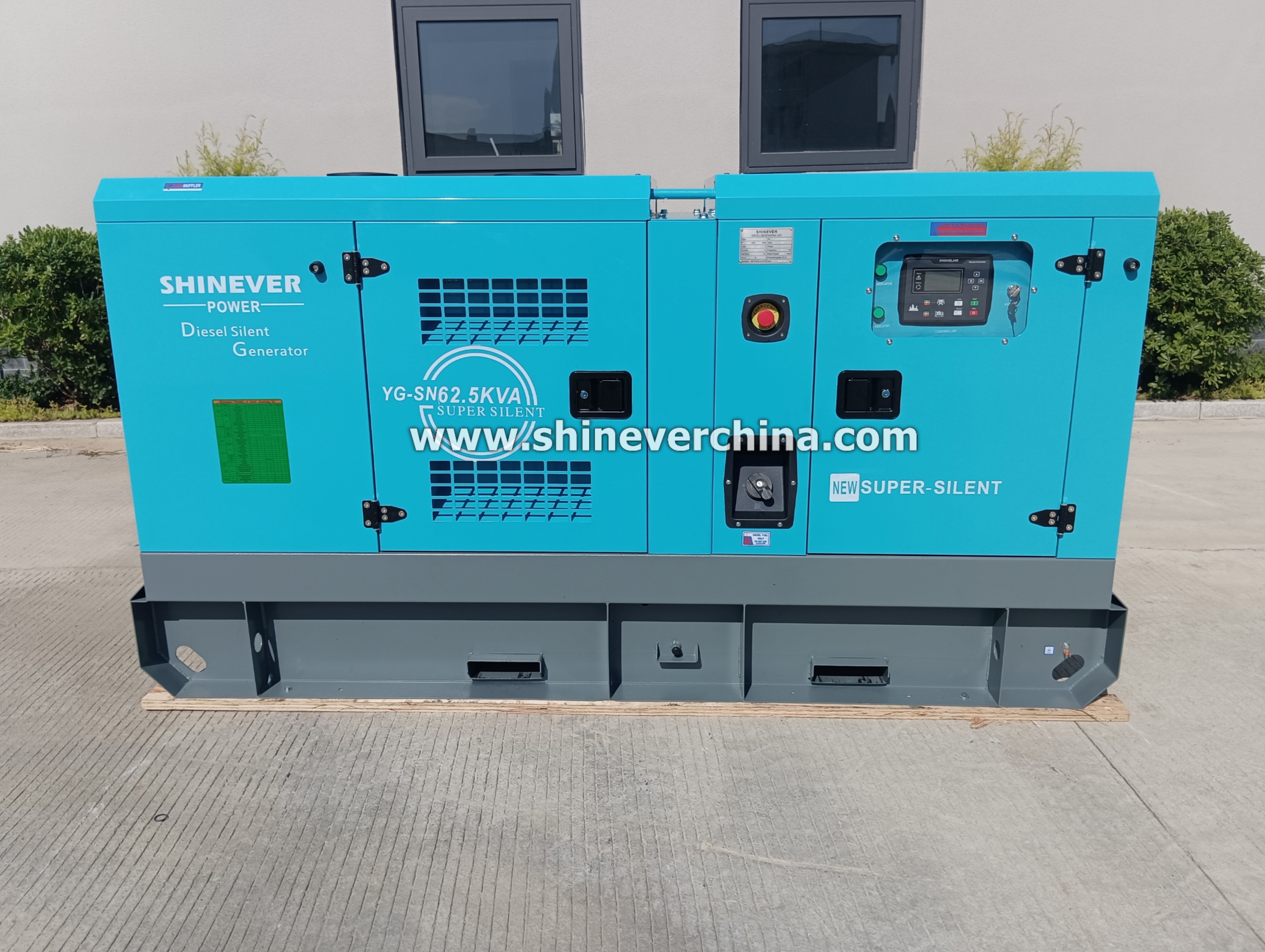 Shinever 柴油发电机组 50KW/62.5KVA 静音款全自动潍柴玉柴发电机 Diesel Generator细节图