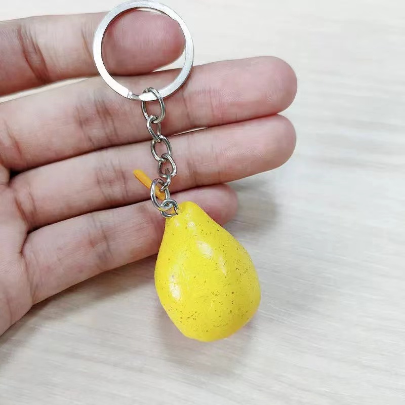 钥匙扣/钥匙链/熊猫/塑胶钥匙扣/钥匙扣挂饰细节图