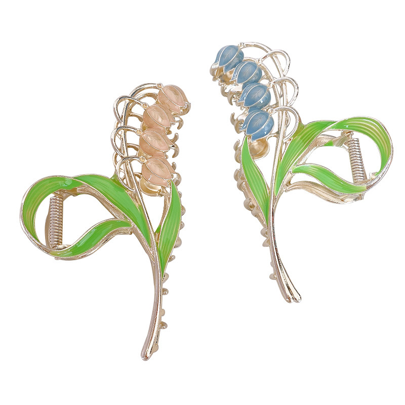 Super ethereal style, large-sized hairpin, women's back head summer hair accessory, ins shark clip detail image 5