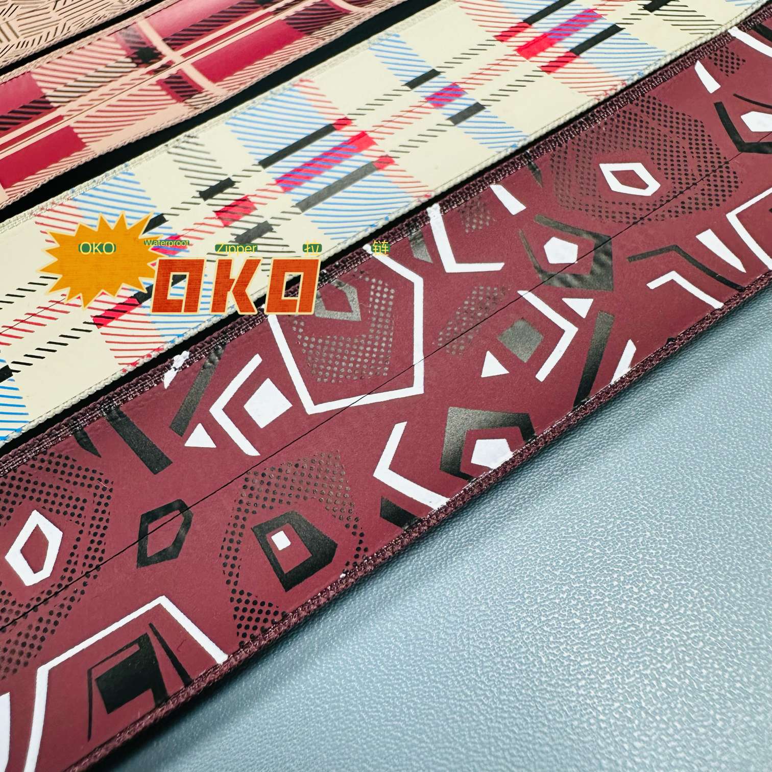 自产自销OKO特殊定制高端防水拉链