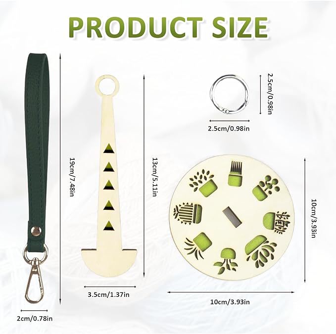 DIY Yarn stringer Amazon Portable Wrist Yarn Holder wooden portable Wrist yarn stand wooden products detail image 8