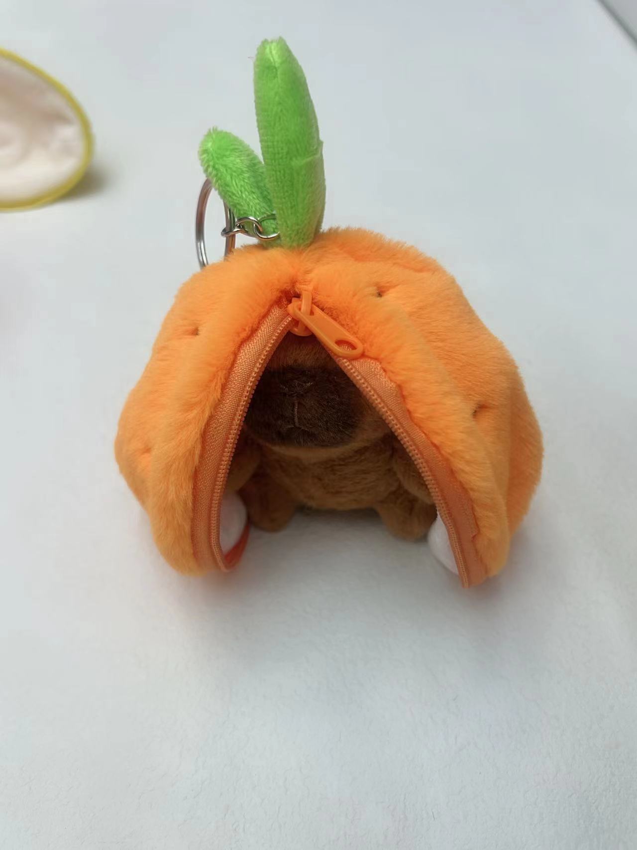 棉花娃娃/卡皮巴拉/龙虾毛绒玩具/卡皮吧啦/布偶挂件白底实物图