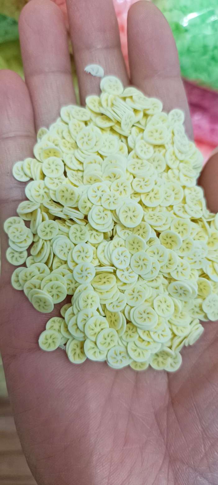 Soft clay plum blossom 5mm accessories, handicrafts, decorative accessories, ornaments, sequins, DIY sequins for early childhood education, 500g per pack detail image 10