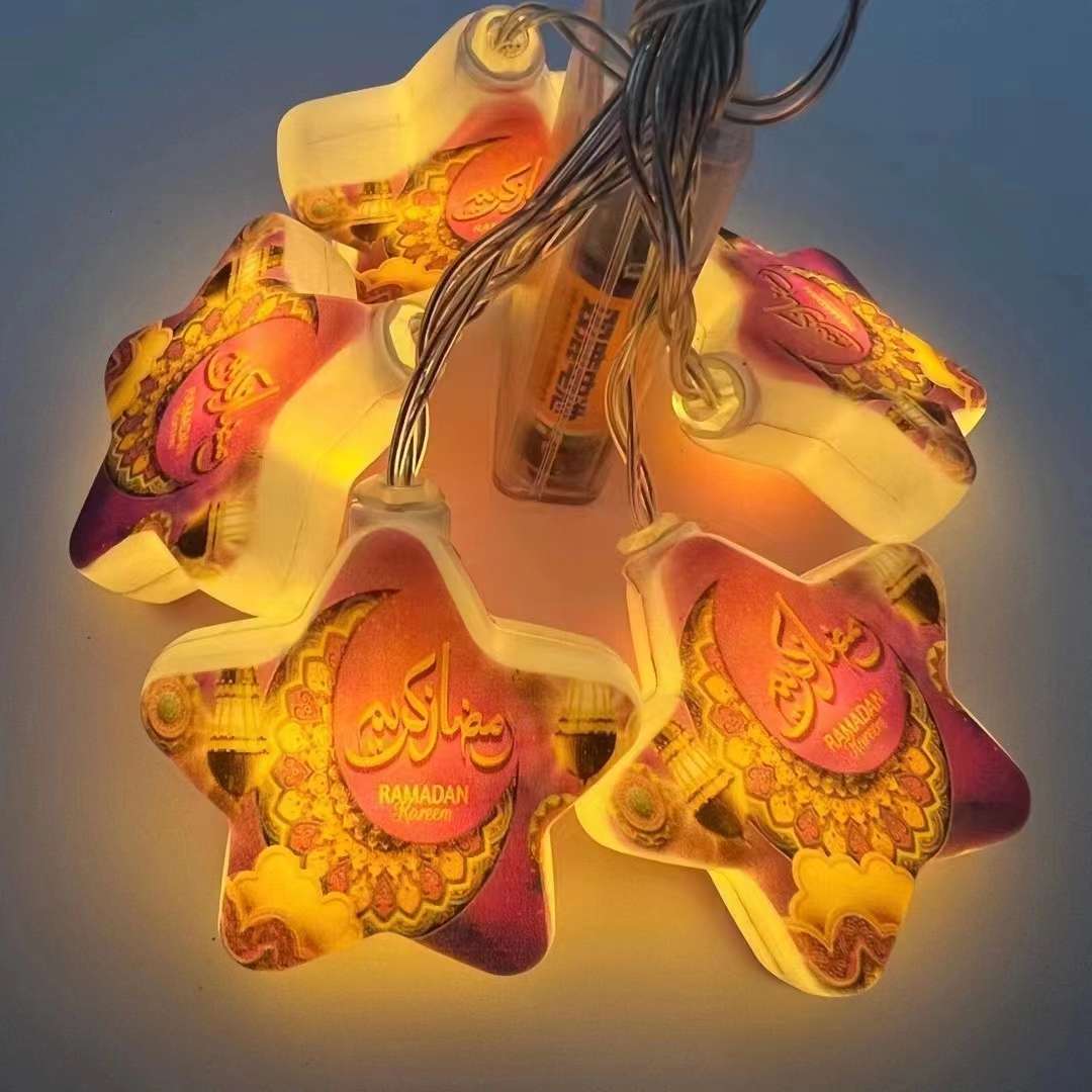 安妮特灯饰LED灯串 室外气球灯串 节日户外照明装饰 LED灯饰 灯饰照明气氛营造专家 斋月插画灯饰厂家直销量大从优