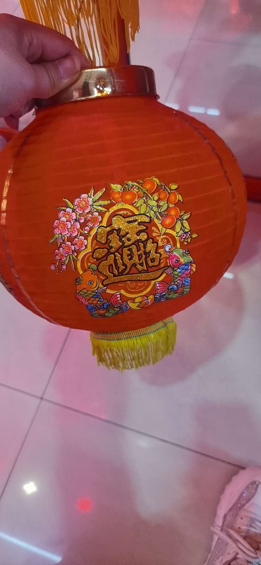 8寸-24寸金童玉女灯笼，主要出口印尼，泰国等国非遗文化旋转灯笼结婚装饰 小灯笼植绒地摊热销 办公节庆用品 灯笼创意礼品细节图