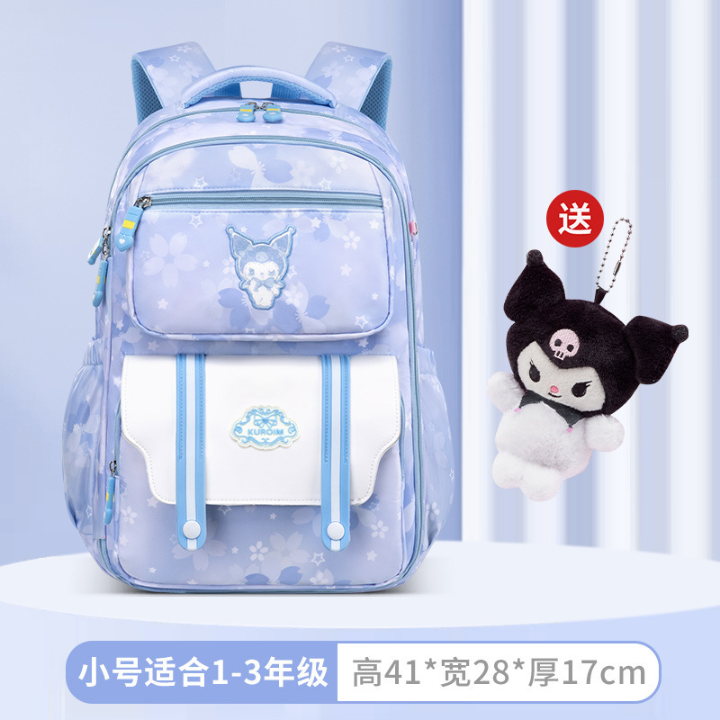 Children's schoolbag for primary school girls, large-capacity load-reducing and spine-protecting backpack 4