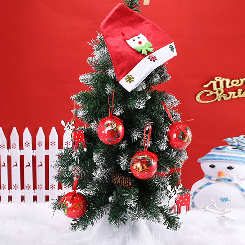 圣诞/树裙/圣诞装饰品/圣诞节/圣诞水晶球白底实物图