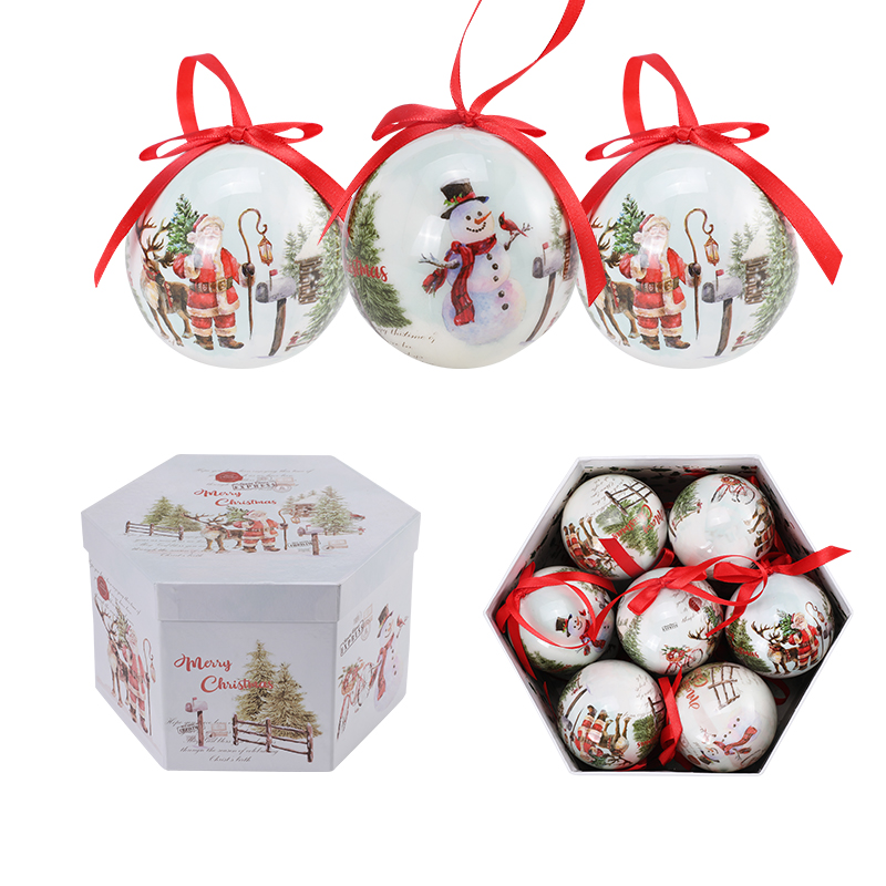 圣诞/树裙/圣诞装饰品/圣诞节/圣诞水晶球细节图