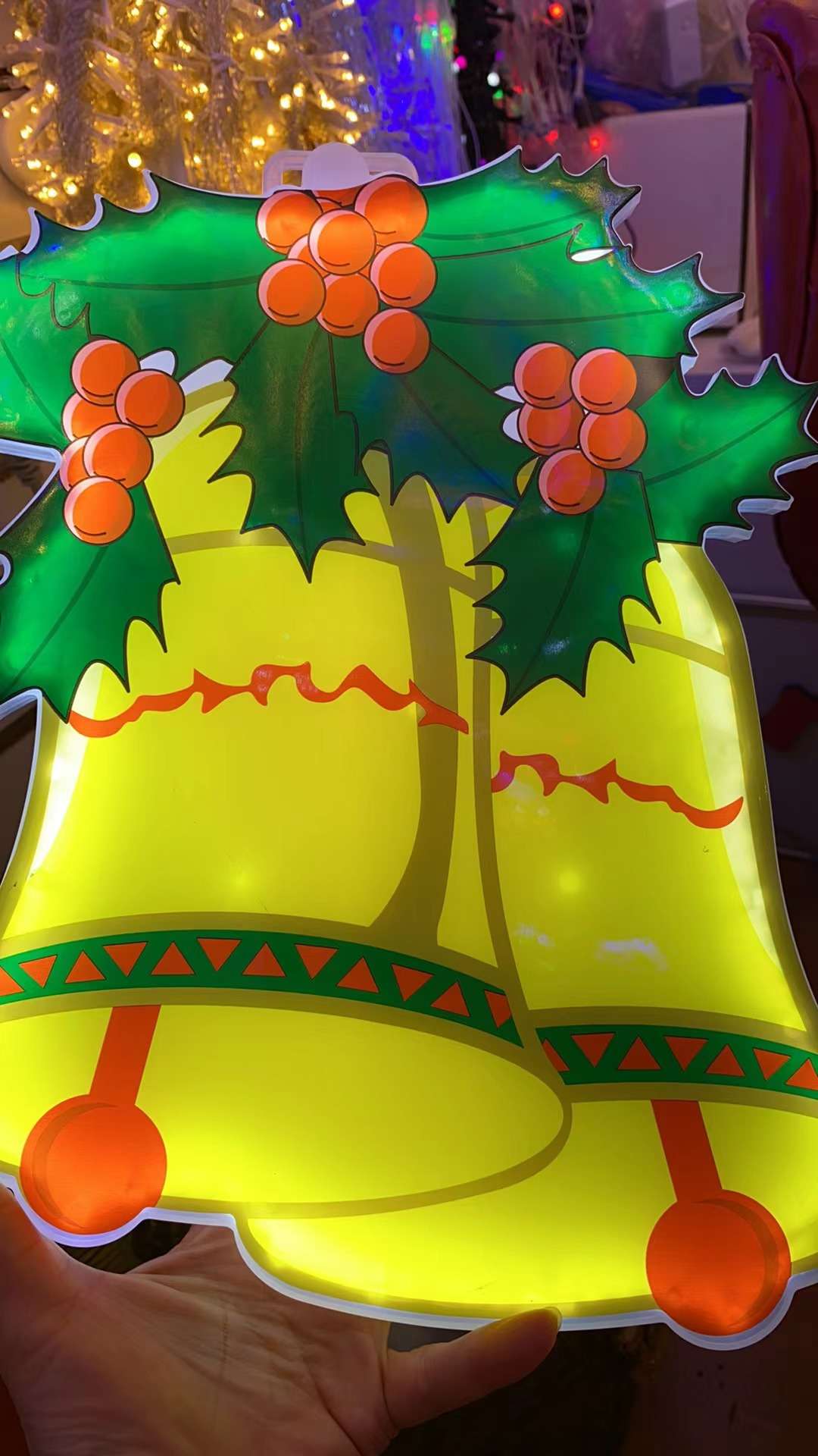 LED灯串室外版 晶瓷画气球灯串 灯饰照明装饰 LED泡泡鱼形状 美观耐用 节日灯户外专用 环保节能节日灯户外气球灯串产品图