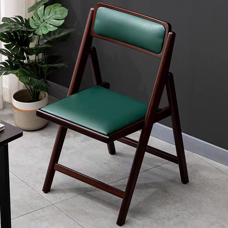 可折叠椅子竹子家用凳子小户型书桌椅藤编餐椅办公室便携靠背椅子