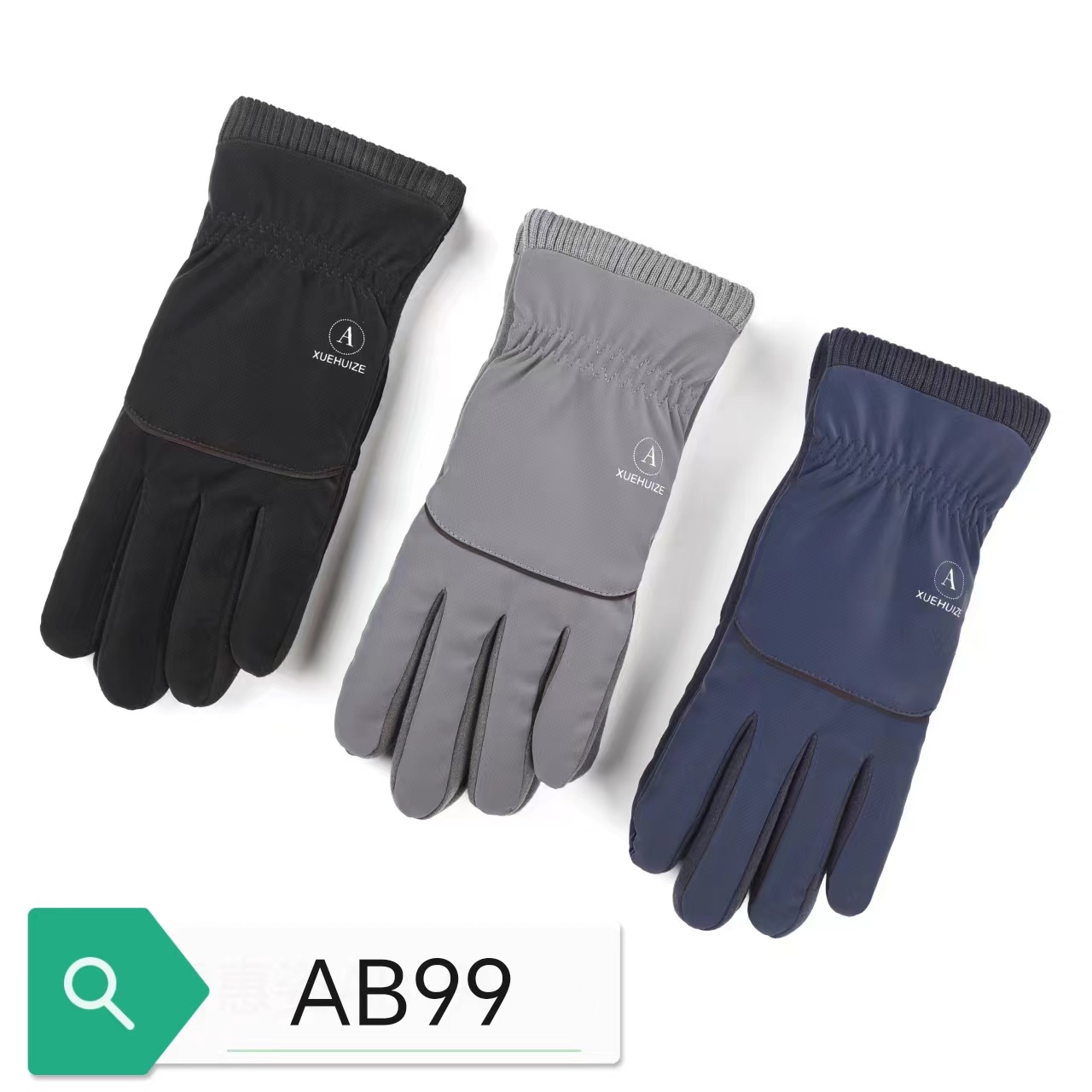 Cross-Border Safety Hand Protection Universal Gloves Outdoor Riding Cold Warm Gloves Fashion Men's Velvet Skin Touch Screen Gloves Windproof Cotton Gloves Application Scenario
