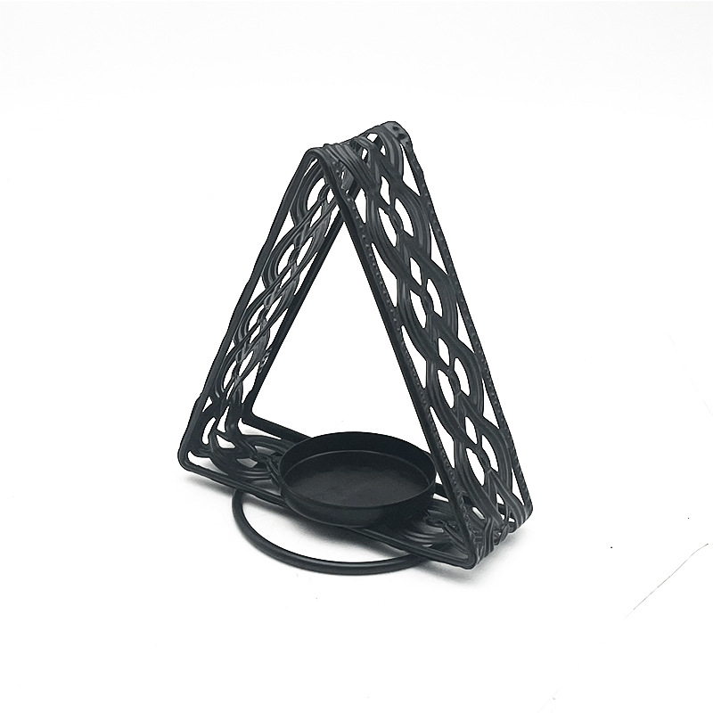 莲花香薰摆件皇冠烛台 蜡烛器皿烛台工艺品 莲花烛台 精致家居装饰品香薰摆件莲花烛台烛台工艺品皇冠烛台铁艺烛台玻璃烛台详情图4