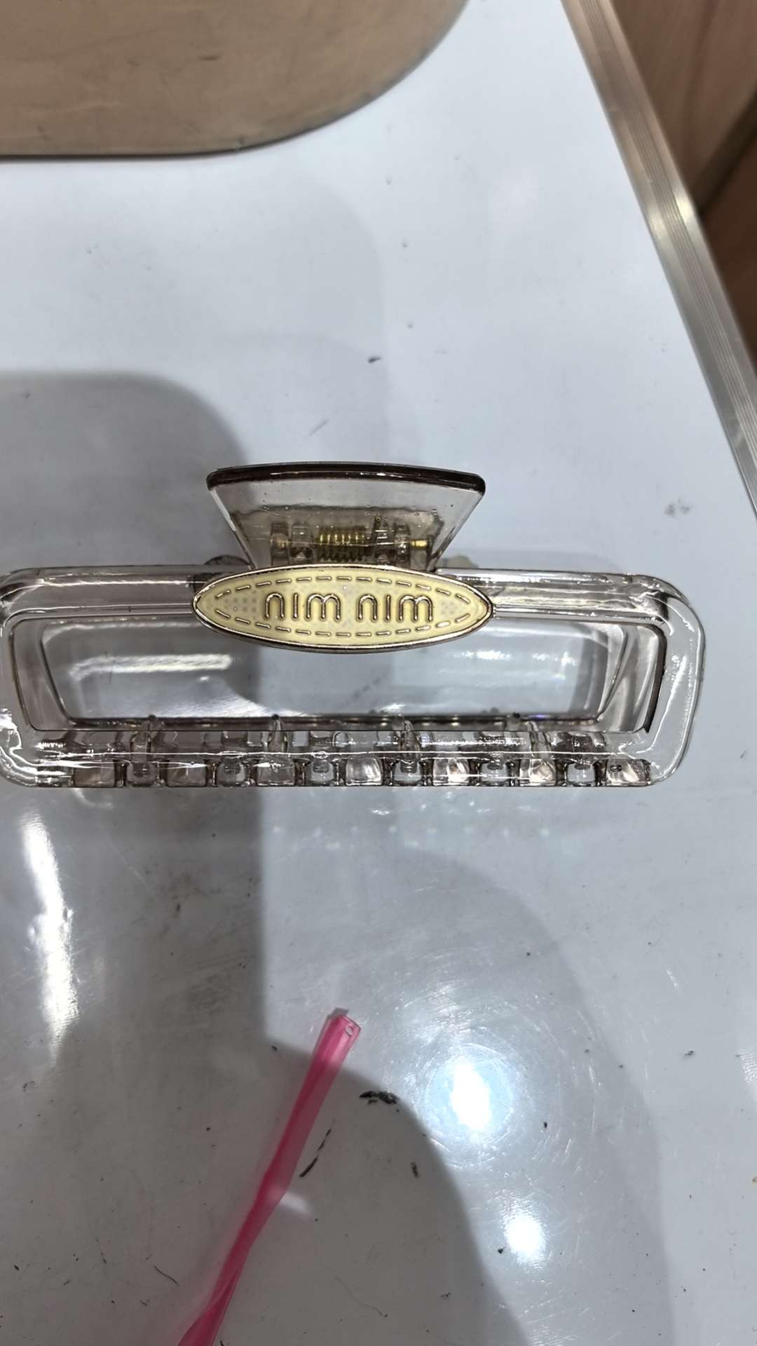 亚克力.鲨鱼夹.韩版成熟风.温柔大气爪夹.森系抖音热款针织发带