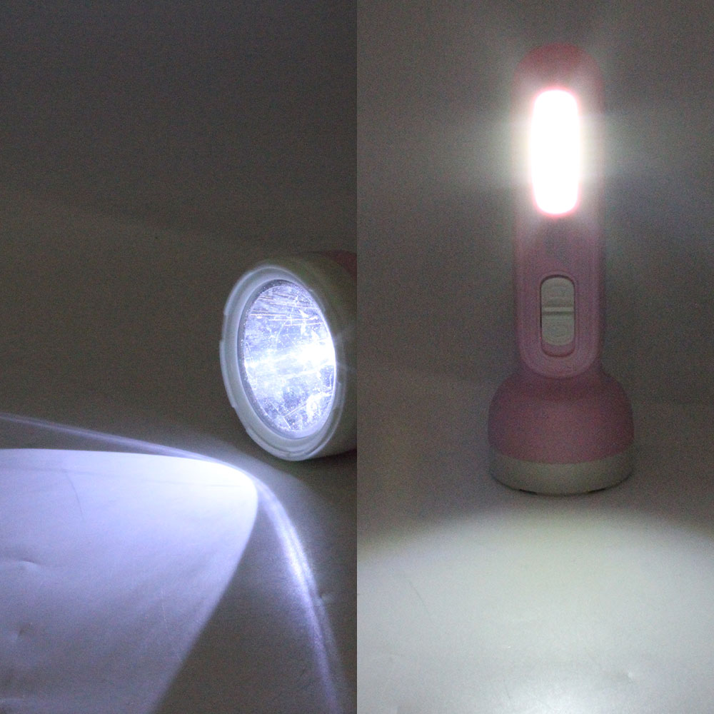 Kinsaca Star Source Solar /Usb Rechargeable Plastic Flashlight Specification drawing