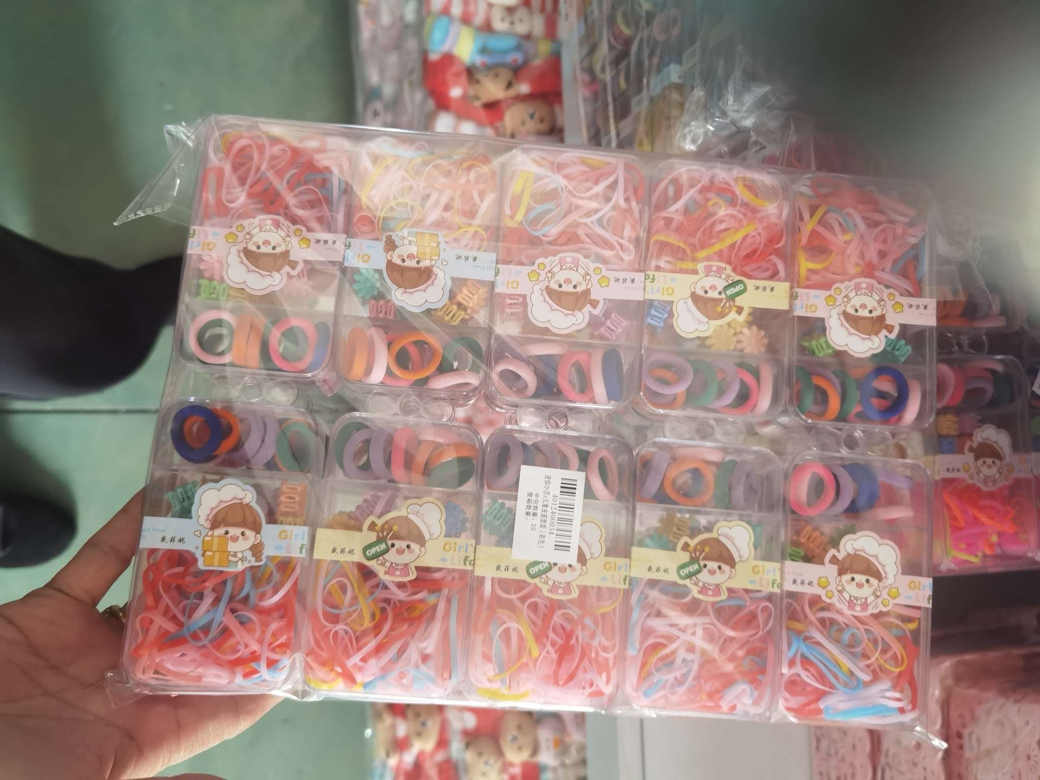 饰品头绳皮筋