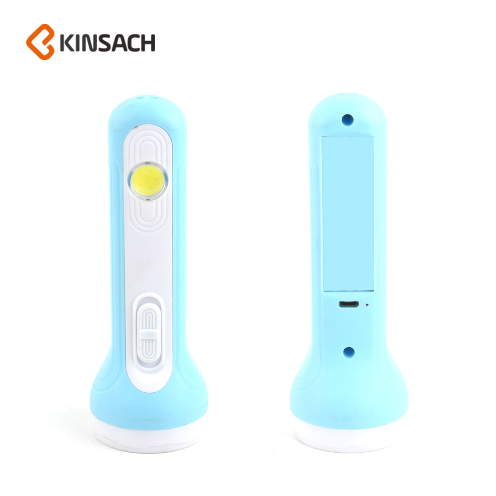 KINSACA星之源 USB充电 塑料手电筒