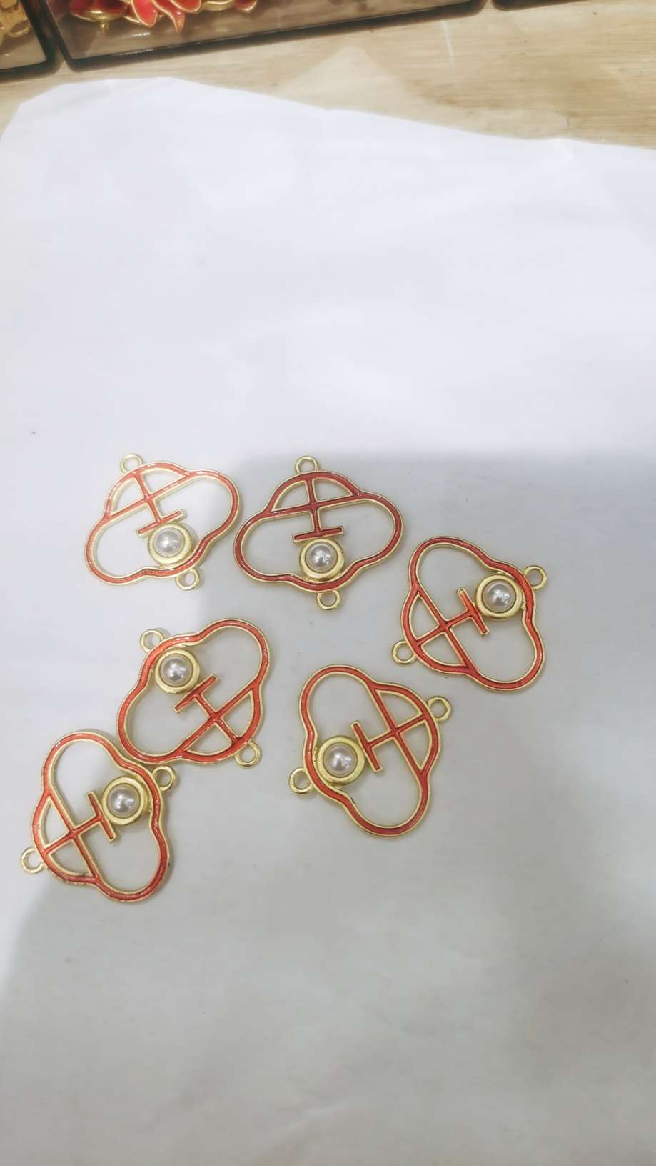 Soft clay sand gold resin copper accessories, unique design, handcrafted DIY jewelry materials, beautiful and durable, high-quality jewelry accessories supply, jewelry accessories, jewelry accessories details Picture