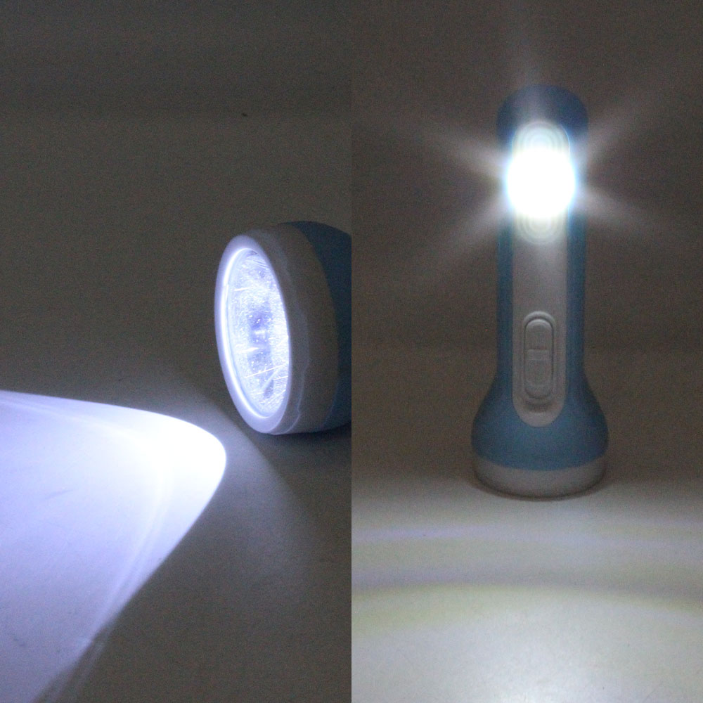 Kinsaca Star Source Usb Rechargeable Plastic Flashlight Specification drawing