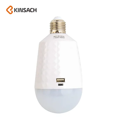 Kinsaca Star Source Flash Diamond Charge And Discharge Emergency Bulb Lamp