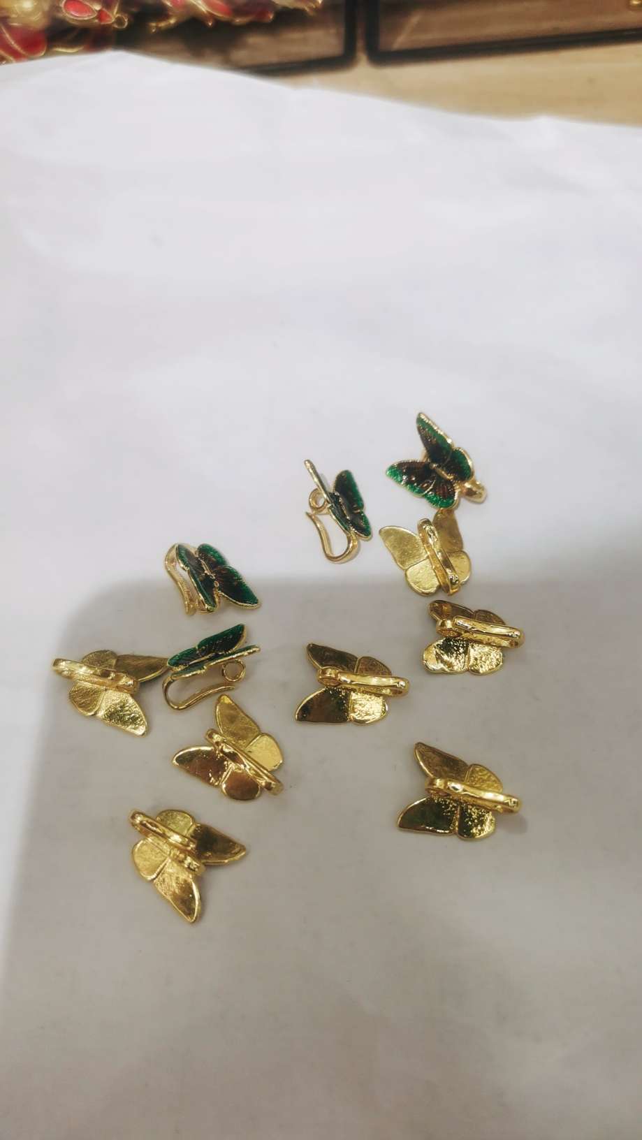 Jewelry accessories, jewelry accessories, small butterfly jewelry, resin accessories Application Scenario